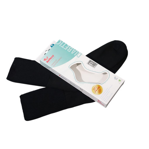 Reflexa Diabetic Diabetiker Socken schwarz